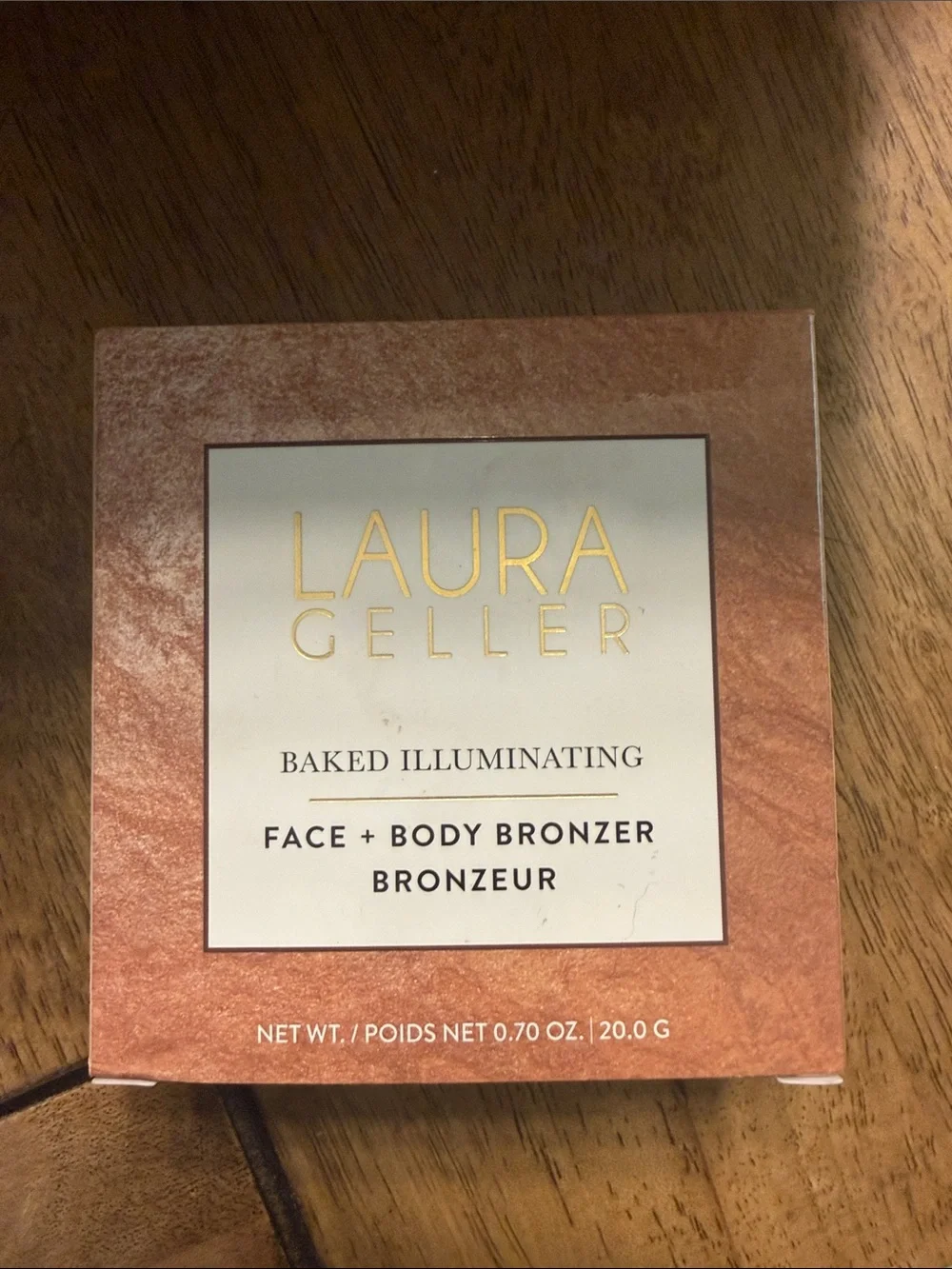 Laura Geller Face + Body Bronzer in Bronze - Shimmery golden hour